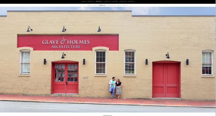 Glave & Holmes Architecture  Web Site