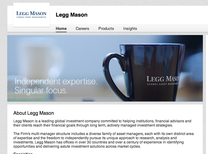 Legg Mason – Branding