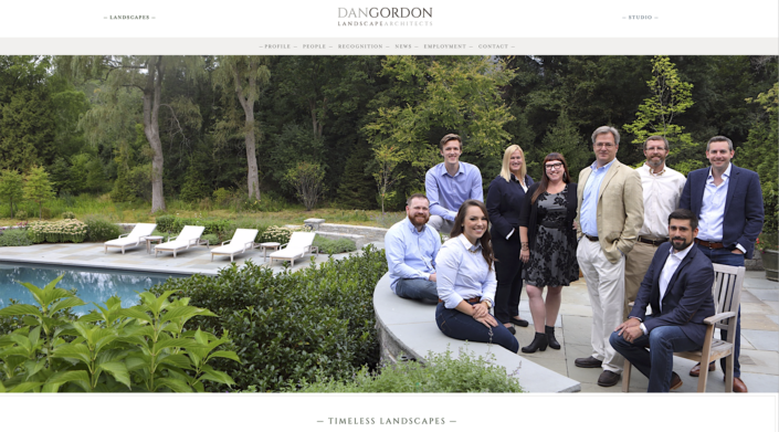 Dan Gordon Landscape Architects  Web Site