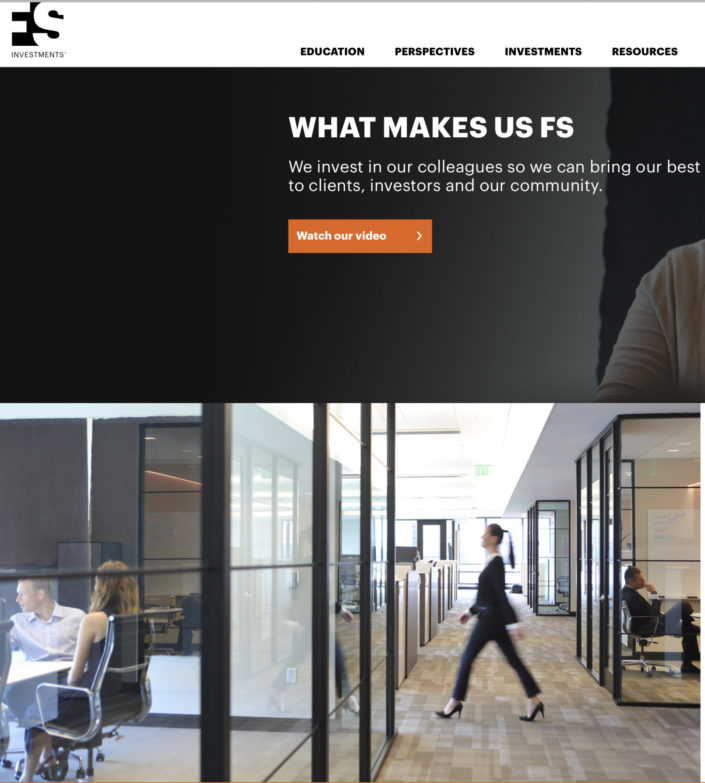 FS Investments – Web Site