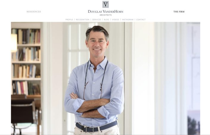 Douglas VanderHorn Architects Web Site “The Firm” Images. (Greenwich CT)